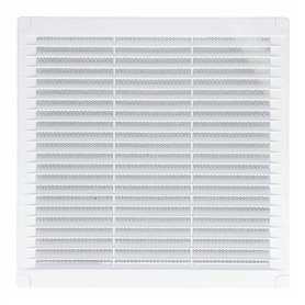 Grille de ventilation EDM 87706 Blanc 25 x 25 x 0