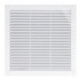 Grille de ventilation EDM 87706 Blanc 25 x 25 x 0