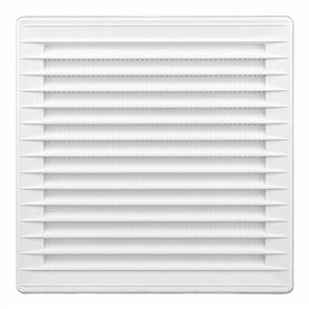 Grille de ventilation EDM 87724 Blanc 17 x 17 x 1