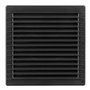 Grille de ventilation EDM 87726 Anthracite 17 x 17 x 1