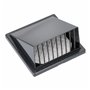 Grille de ventilation EDM 87755 Anthracite 10 x 17 x 17 cm