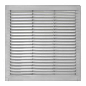 Grille de ventilation EDM 87707 Gris 25 x 25 x 0