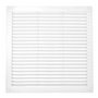 Grille de ventilation EDM 87708 Blanc 30 x 30 x 0