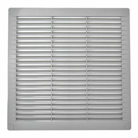 Grille de ventilation EDM 87709 Gris 30 x 30 x 0