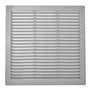 Grille de ventilation EDM 87709 Gris 30 x 30 x 0