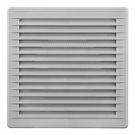 Grille de ventilation EDM 87725 Gris 17 x 17 x 1