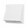 Grille de ventilation EDM 87753 Blanc 17 x 17 cm