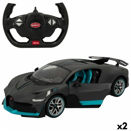 Voiture Télécommandée Bugatti Divo 1:14 Gris foncé (2 Unités)