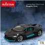 Voiture Télécommandée Bugatti Divo 1:14 Gris foncé (2 Unités)