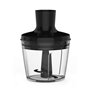 Tefal HB6598 blender 0,8 L Mélangeur par immersion 1000 W Noir, Acier inoxydable