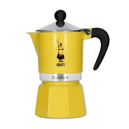 Cafetière Italienne Bialetti 29583 Jaune Aluminium 140 ml