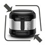 Tefal Uno FF215D Unique Autonome 1600 W Friteuse Noir, Acier inoxydable