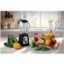 Tefal BlendForce II BL4358 blender 1,25 L Mélangeur de table 800 W Noir, Acier brossé