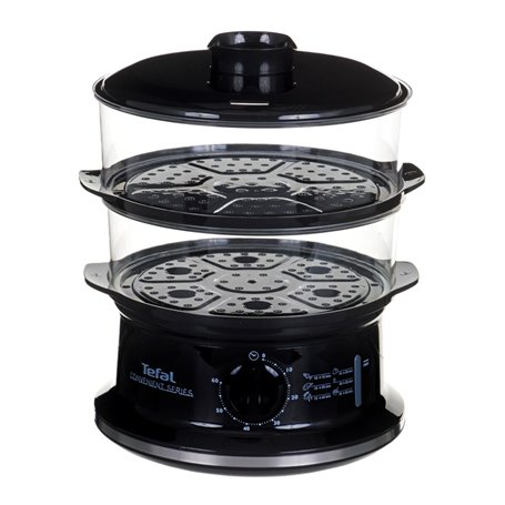Tefal VC140135 cuiseur vapeur 2 Nombre de paniers Pose libre 900 W Noir