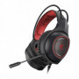 Casques avec Micro Gaming KSIX Drakkar USB LED Noir Rouge 42,99 €