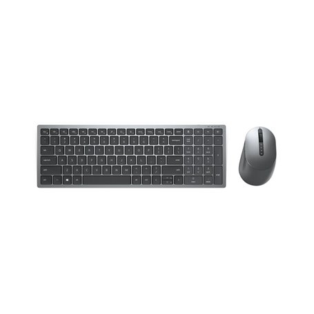 DELL KM7120W clavier Souris incluse RF sans fil + Bluetooth QWERTY US International Gris