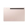 Samsung Galaxy Tab S8+ WiFi SM-X800 128 Go 31,5 cm (12.4") Qualcomm Snapdragon 8 Go Wi-Fi 6 (802.11ax) Android 12 Rose d