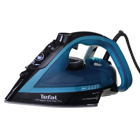 Tefal Ultragliss Anti-Calc Plus FV6832E0 fer à repasser Fer à vapeur 2800 W Bleu