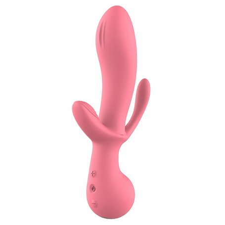 Vibromasseur classique Dream Toys Amour Triple Pleasure Rose