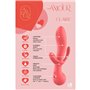 Vibromasseur classique Dream Toys Amour Triple Pleasure Rose