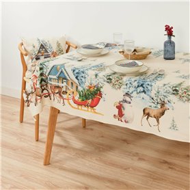 Nappe antitache Belum Christmas Landscape 155 x 155 cm