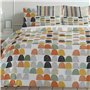 Housse de Couette Decolores Lahti Multicouleur 200 x 200 cm