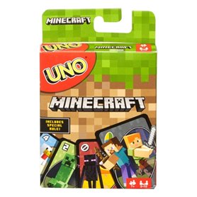 Games Uno Minecraft Jeu de cartes Famille