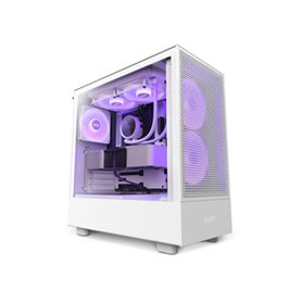 NZXT H5 Flow RGB Midi Tower Blanc