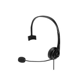 Lindy 20433 écouteur/casque Avec fil Bureau/Centre d'appels Noir