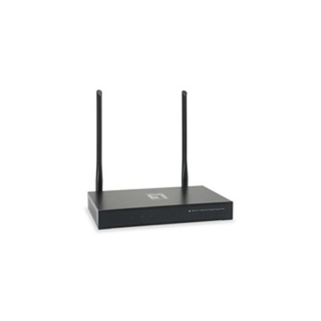 LevelOne WAP-6117 point d'accès réseaux locaux sans fil 300 Mbit/s Noir Connexion Ethernet