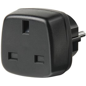 Brennenstuhl Travel Adapter GB/earthed adaptateur de puissance & onduleur Noir