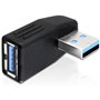 DeLOCK USB 3.0 M/F Noir