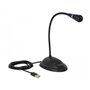 DeLOCK 65871 microphone Noir Microphone de PC