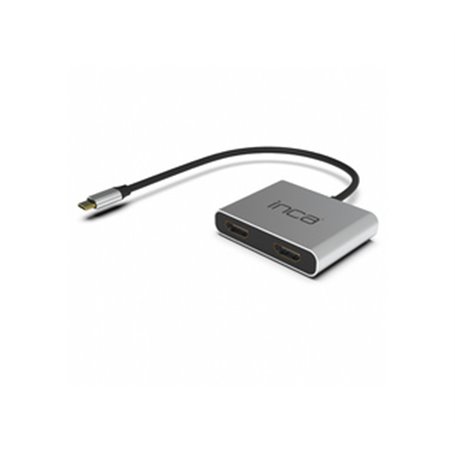 Inca ITPC-4T hub & concentrateur USB 3.2 Gen 1 (3.1 Gen 1) Type-C Aluminium