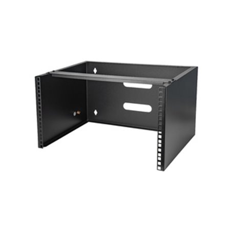 StarTech.com Support de Réseau Mural 6U - Profondeur 14" (Low Profile) - Support Baie de Brassage 19" pour Serveur Peu Profond e