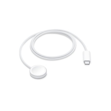 Apple MT0H3ZM/A chargeur d'appareils mobiles Smartwatch Blanc USB Recharge sans fil Charge rapide Intérieure