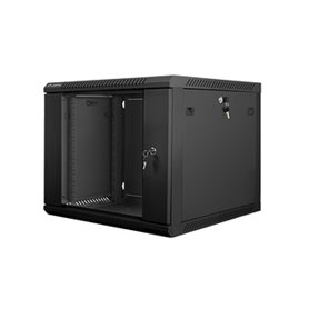 Lanberg WF01-6609-10B étagère 9U Rack monté sur le mur Noir