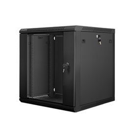 Lanberg WF01-6612-10B étagère 12U Rack monté sur le mur Noir