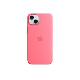 Apple Coque en silicone avec MagSafe pour iPhone 15 Plus - Rose