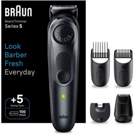 Braun BeardTrimmer 5 BT5420 Batterie 40 2 cm Noir