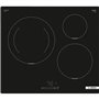 Bosch Serie 4 PIJ611BB5E plaque Noir Intégré 60 cm Plaque avec zone à induction 3 zone(s)