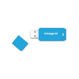 Integral 128GB USB2.0 DRIVE NEON BLUE lecteur USB flash 128 Go USB Type-A 2.0 Bleu