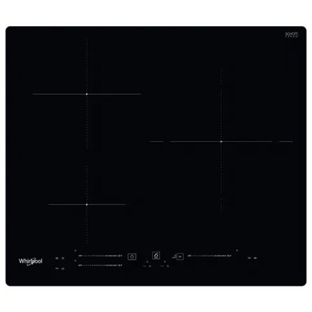 Whirlpool WS S3960 NE Noir Intégré 59 cm Plaque avec zone à induction 3 zone(s)