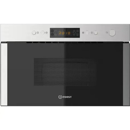 Indesit MWI 5213 IX micro-onde Intégré Micro-ondes grill 22 L 750 W Acier inoxydable