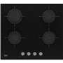 Beko HILG64221S plaque Noir Intégré 60 cm Gaz 4 zone(s)