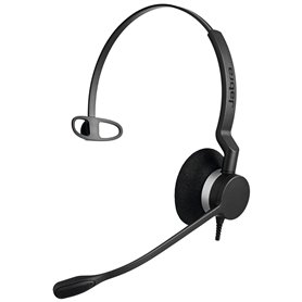 Jabra Biz 2300 USB Microsoft Lync Mono Casque Avec fil Arceau Bureau/Centre d'appels USB Type-A Noir