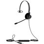 Jabra Biz 2300 USB Microsoft Lync Mono Casque Avec fil Arceau Bureau/Centre d'appels USB Type-A Noir