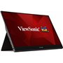 Viewsonic TD1655 écran plat de PC 39,6 cm (15.6") 1920 x 1080 pixels Full HD LED Écran tactile Multi-utilisateur Noir, A