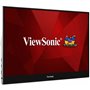 Viewsonic TD1655 écran plat de PC 39,6 cm (15.6") 1920 x 1080 pixels Full HD LED Écran tactile Multi-utilisateur Noir, A