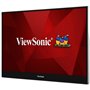 Viewsonic TD1655 écran plat de PC 39,6 cm (15.6") 1920 x 1080 pixels Full HD LED Écran tactile Multi-utilisateur Noir, A